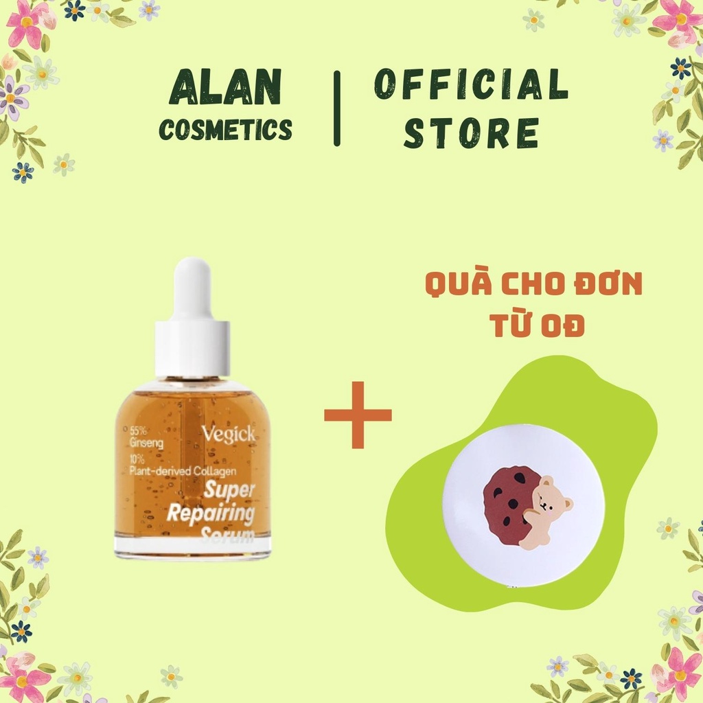 Tinh Chất Dứa Dưỡng Trắng Vegick Super Whitening Serum 30ml