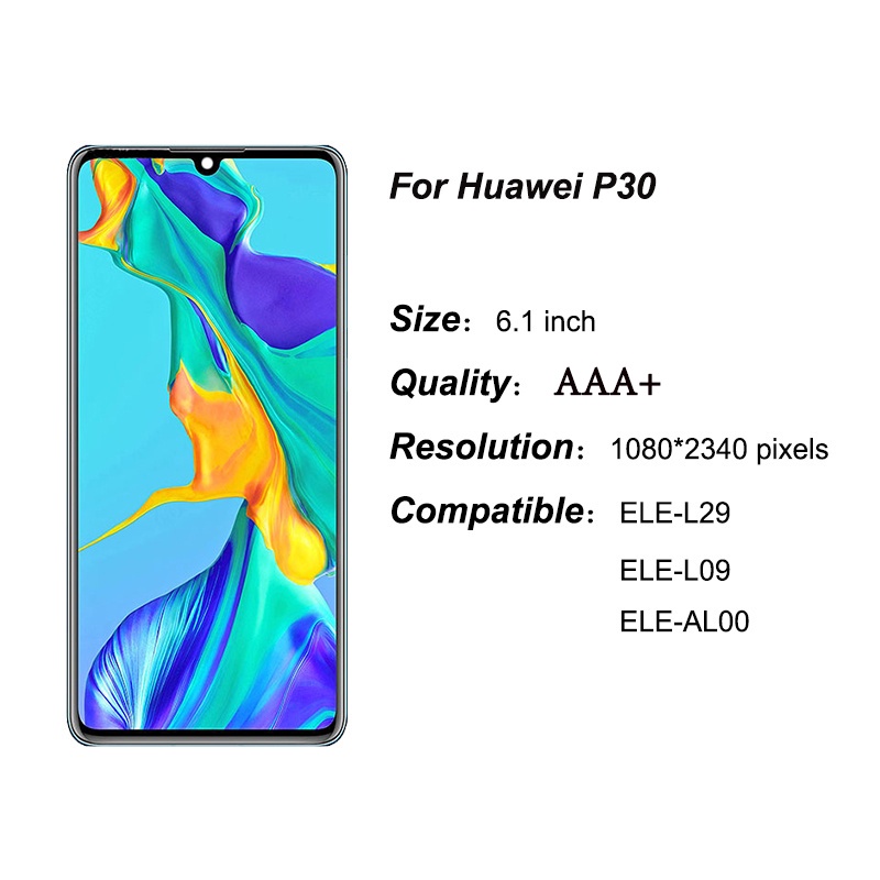 Màn Hình Huawei P30 LCD Cảm Ứng Thay Thế Cho