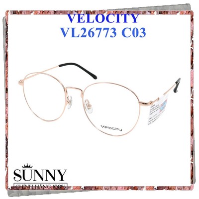 VL26773 - Gọng kính Velocity Hàn Quốc, hàng chính hãng, kèm tem thẻ chống hàng giả