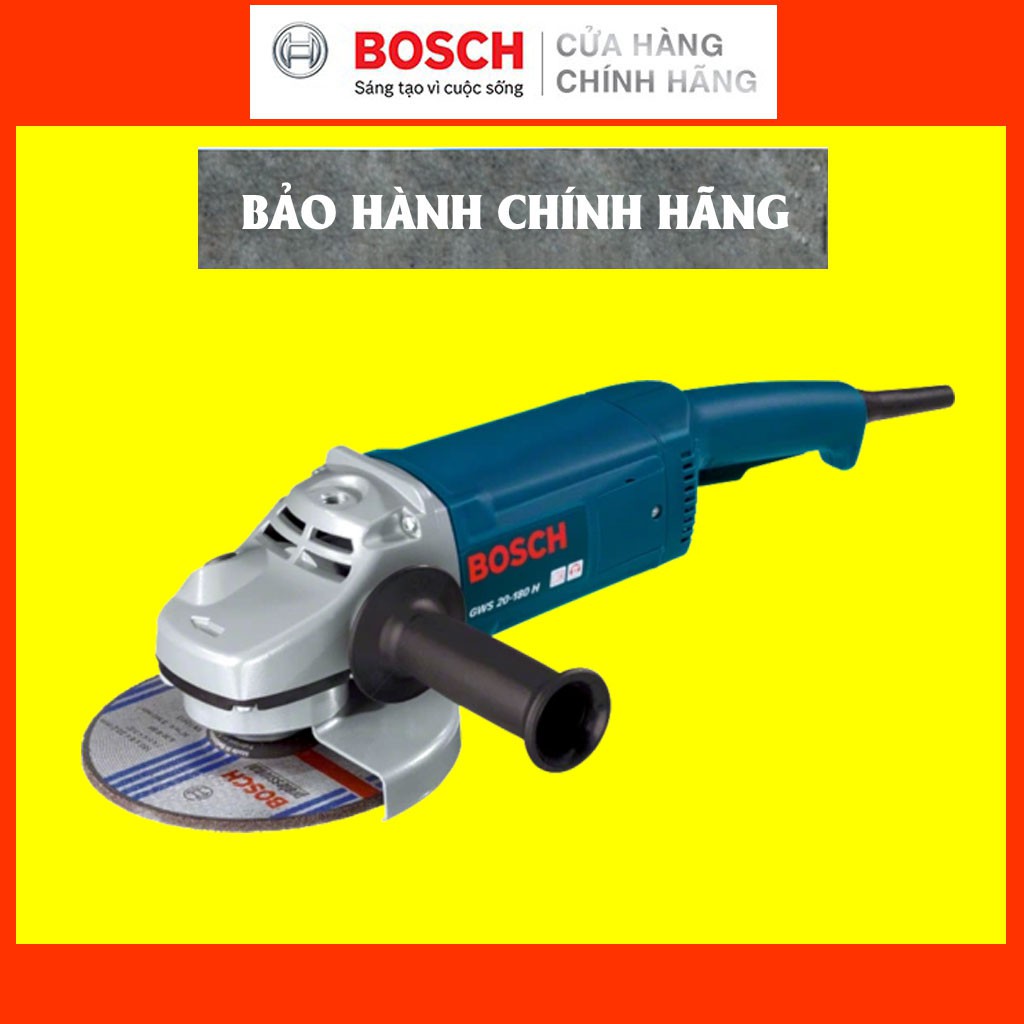 [CHÍNH HÃNG] Máy Mài Góc Bosch GWS 20-180, Giá Rẻ, Bền Bỉ, Nhỏ Gọn