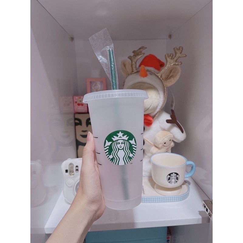 Ly nhựa nước lạnh tái sử dụng Starbucks Reusable cold cup Original size venti