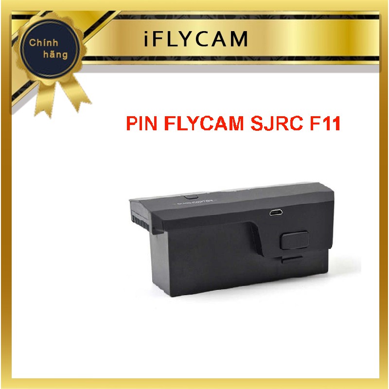 Pin Máy Bay Flycam SJRC F11 Bay 25 Phút Khoảng Cách Bay 1,2Km Cánh Gấp Camera FullHD 1080p Siêu Nét