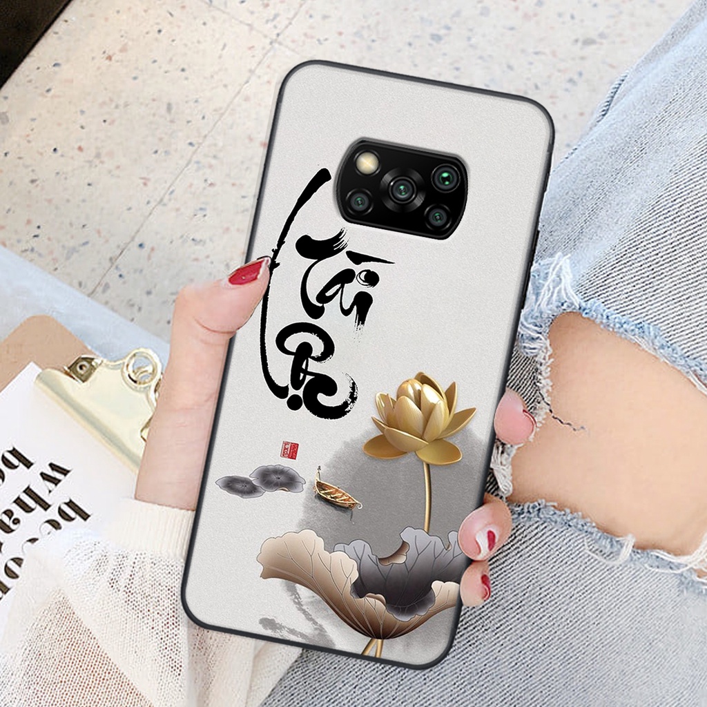 Ốp lưng Xiaomi POCO X3 / X3 PRO / X3 NFC in hình chữ tài chữ lộc, Cha Mẹ, bình an SIÊU ĐẸP