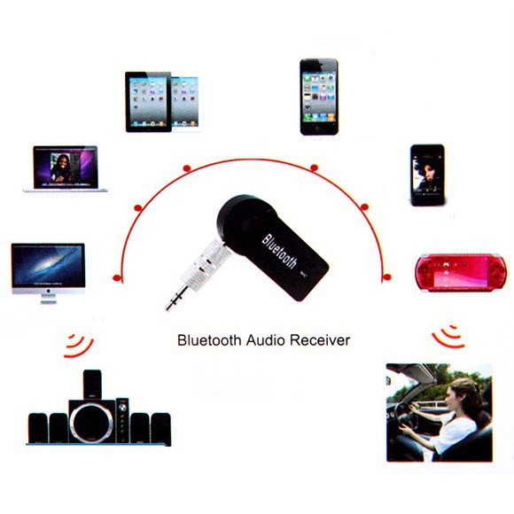 Usb bluetooth giúp loa, amply xe hơi cắm dây thành loa, amply Bluetooth không dây
