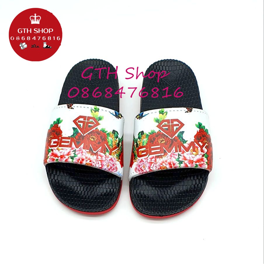 Dép bé gái 5-14 tuổi Quai Ngang Gemmy Dép hoạt hình GTH SHOP