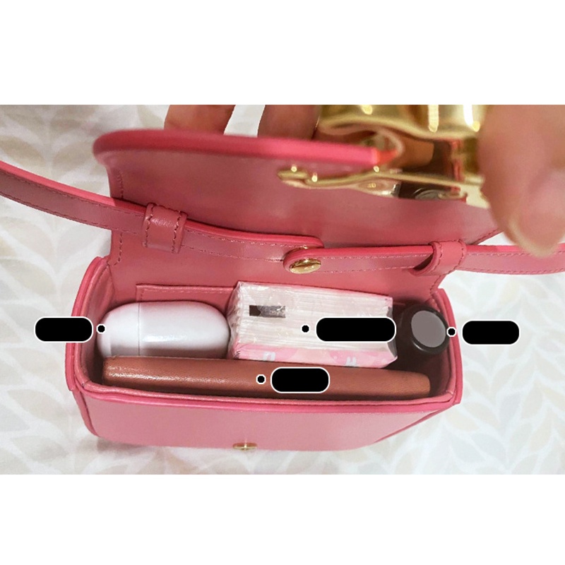 Túi đeo chéo IELGY cỡ nhỏ đựng son môi 4 màu phong cách retro cho nữ