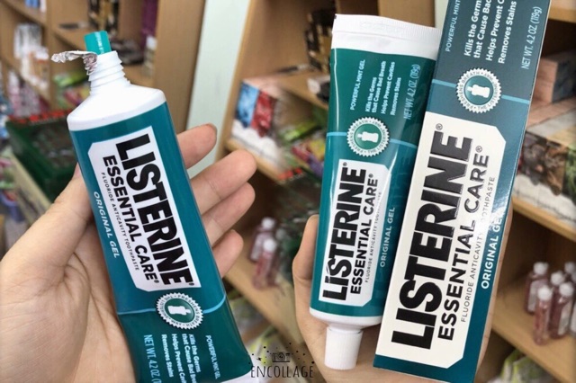 KEM ĐÁNH RĂNG LISTERINE ESSENTAL CARE - HÀNG XÁCH TAY MỸ