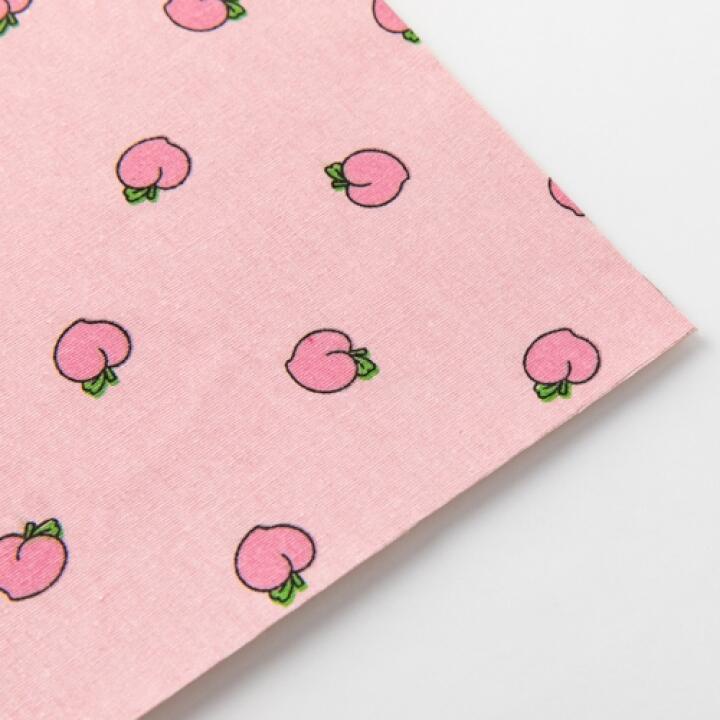 Vải Dán ARTBOX Hàn Quốc Mẫu Quả Đào Trang Trí Ốp Điện Thoại