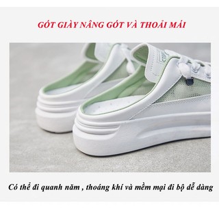 Giày sục thể thao, Giày sục thể thao nữ viền 2 màu siêu đẹp GN21
