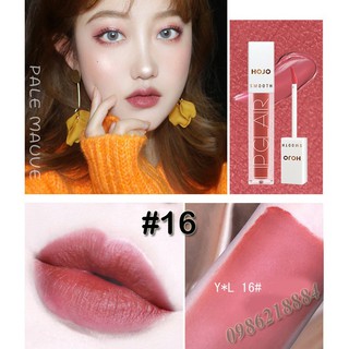 [Sale] [Chính hãng] Son Kem Hojo Smooth Lip Glair Màu 16 : Hồng San Hô Hàng Nội Địa Trung