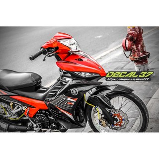 Tem Xe Exciter 135 Lc Đỏ Đen