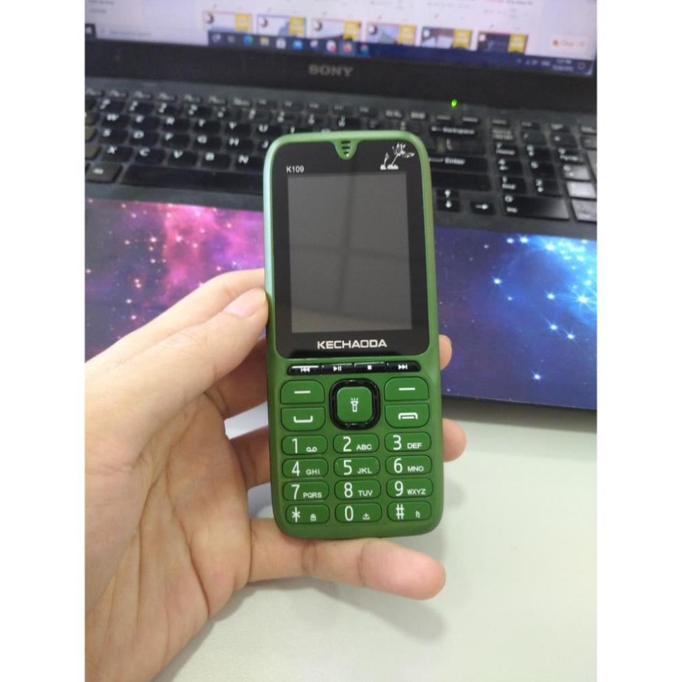 Điện thoại di động KECHAODA K109 - Điện thoại bàn phím 2 sim 2 sóng pin siêu khỏe 2500mAh