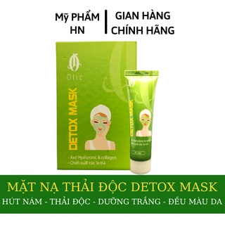 Mặt nạ thải độc DETOX MASK hút nám, thải độc, dưỡng trắng, đều màu da