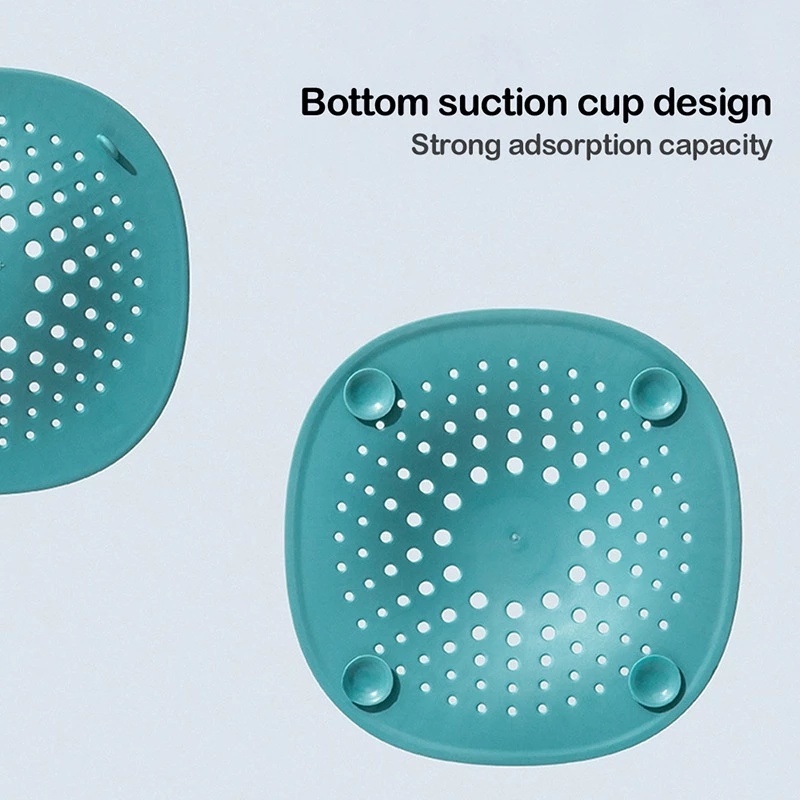 Nắp Silicone Lọc Rác Chống Tắc Nghẽn Ống Thoát Nước Cho Nhà Bếp / Phòng Tắm