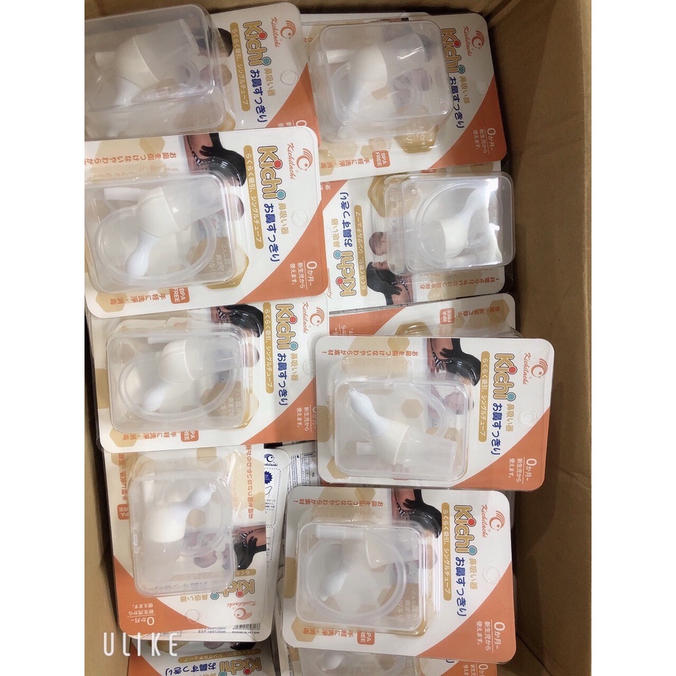 Hút mũi kichi dây silicon an toàn dễ sử dụng cho bé 0-3 tuổi