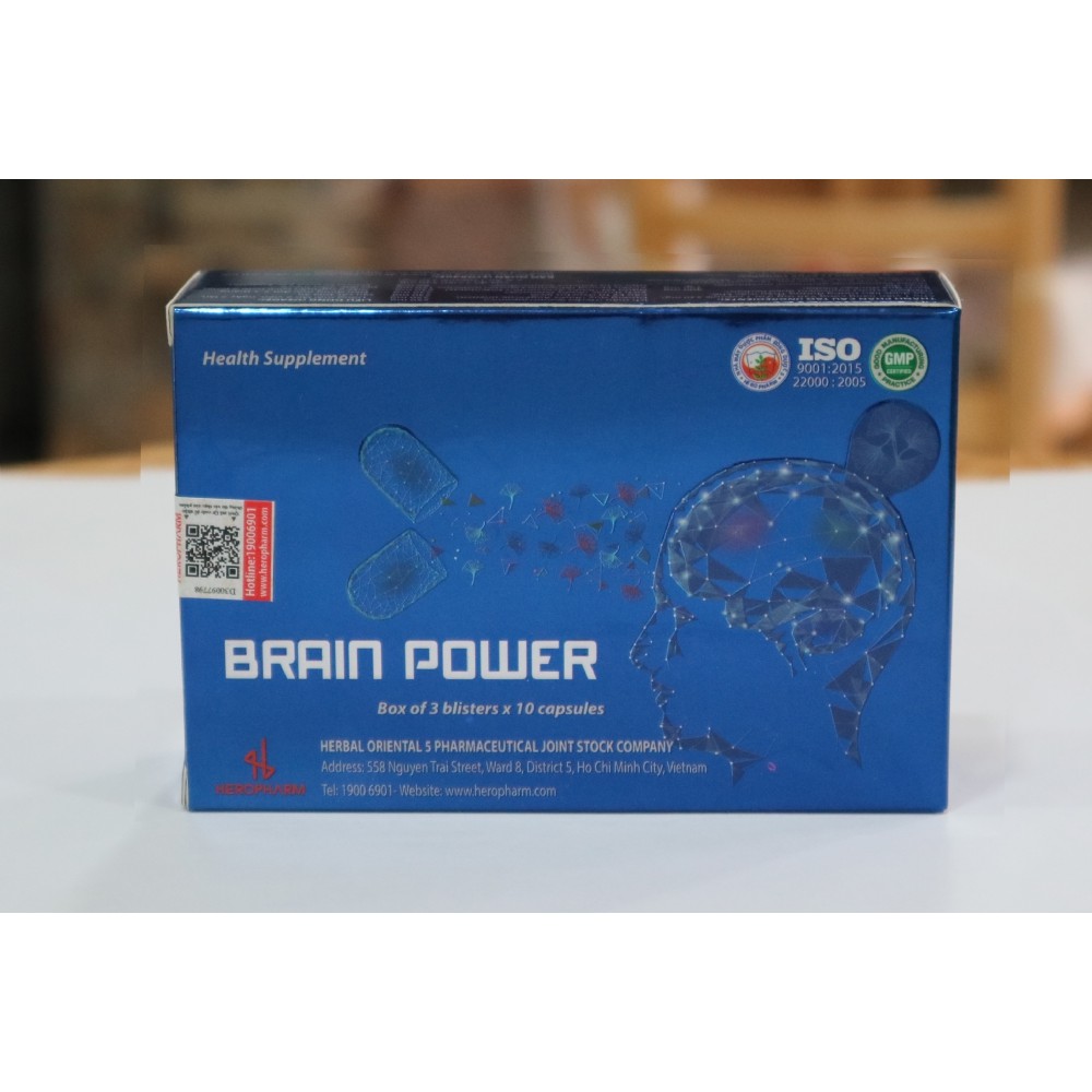 Hoạt huyết dưỡng não (30 viên/hộp) mẫu mới | Thế Giới Skin Care