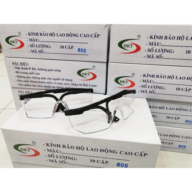 Kính Bảo Hộ ĐKT - Ảnh Thật 100% - Kính Chống Bụi , Cản Gió , Chống Vi Khuẩn , Côn Trùng