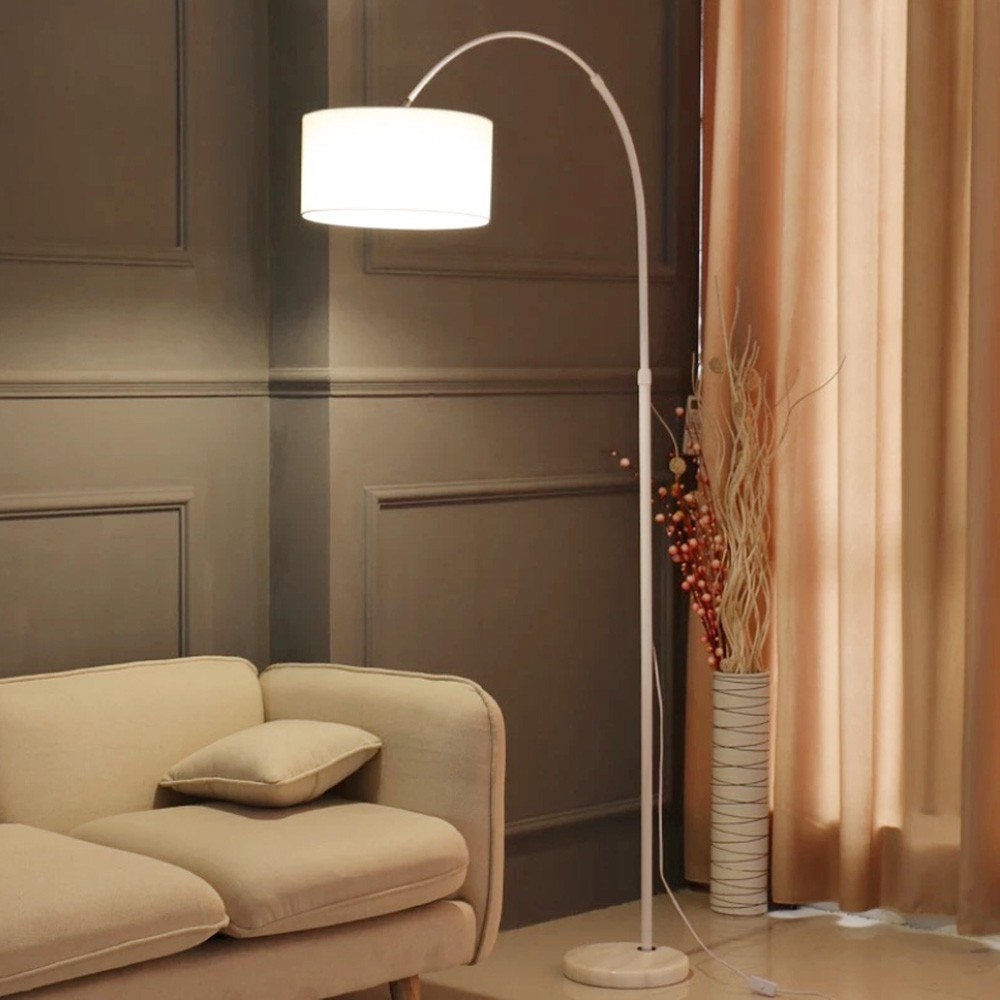 Đèn Cây Phòng Khách NO1, Đen Và Trắng