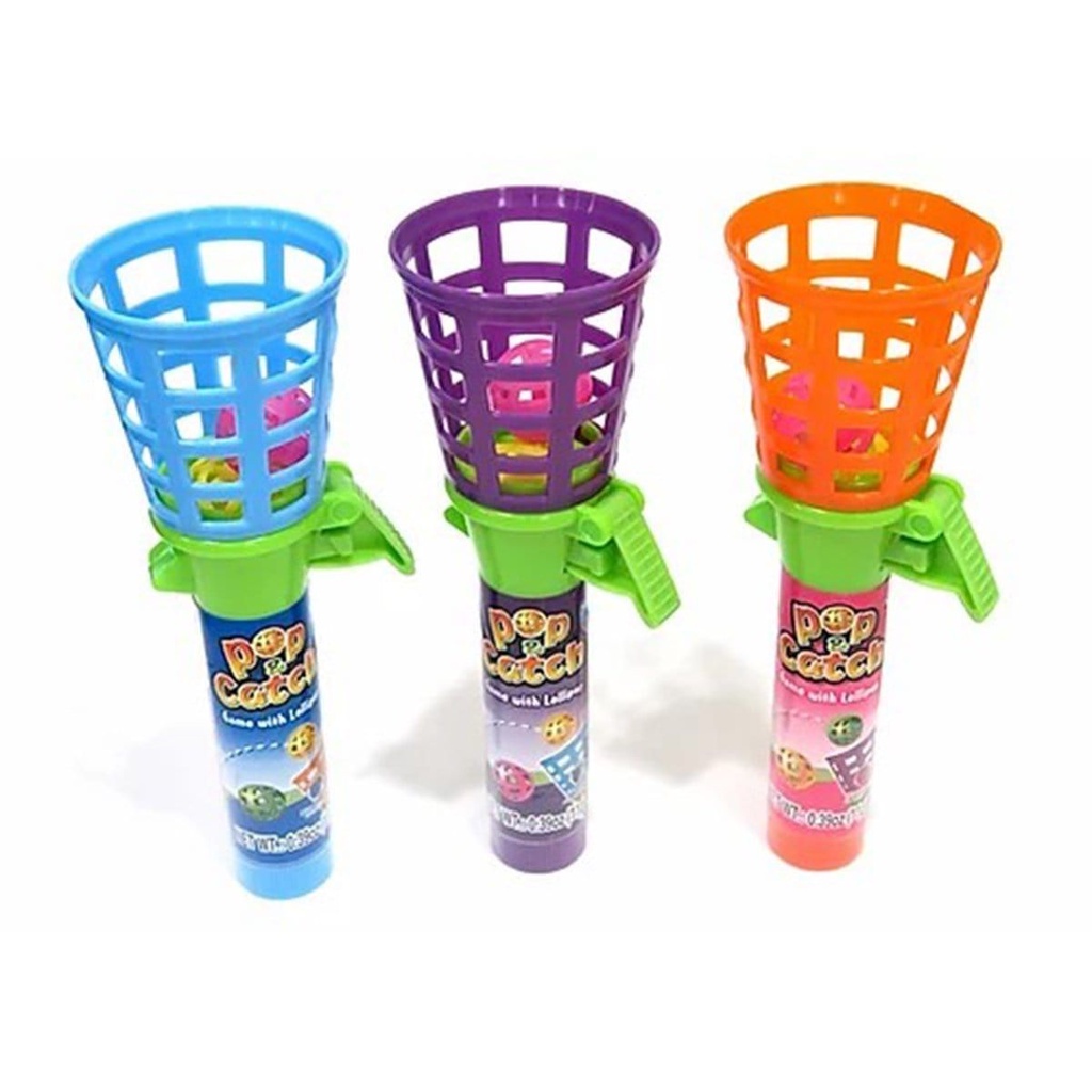 Kẹo Mút Đồ Chơi Pop & Catch Kidsmania 11gr - Mỹ