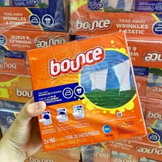 GIẤY THƠM QUẦN ÁO BOUNCE 160 Tờ