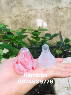 Núm Siêu mềm Attoon ,dolphin (cổ rộng, cổ hẹp)