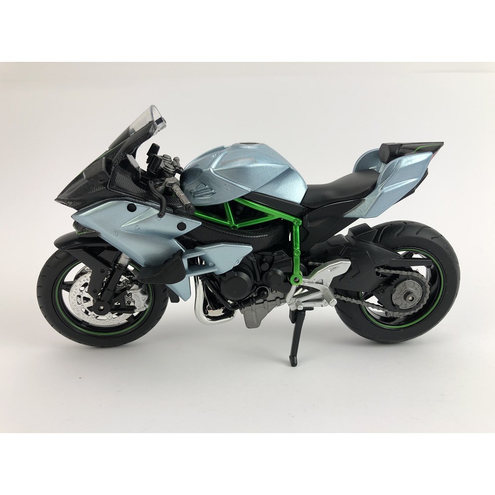 Xe mô hình moto  Kawasaki H2R -  tỷ lệ 1:12