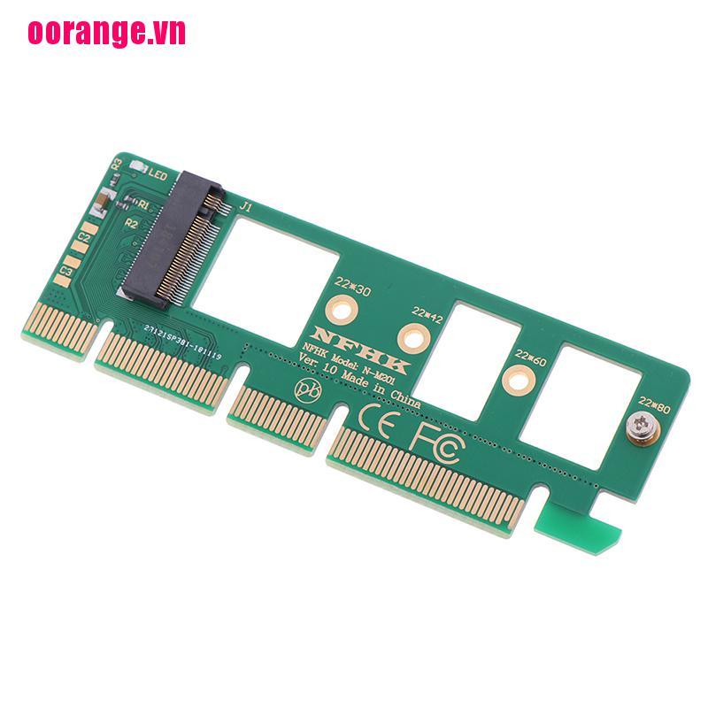 Card Chuyển Đổi Nvme M.2 Ngff Ssd Sang Pci-E Pci Express 3.0 16x X4