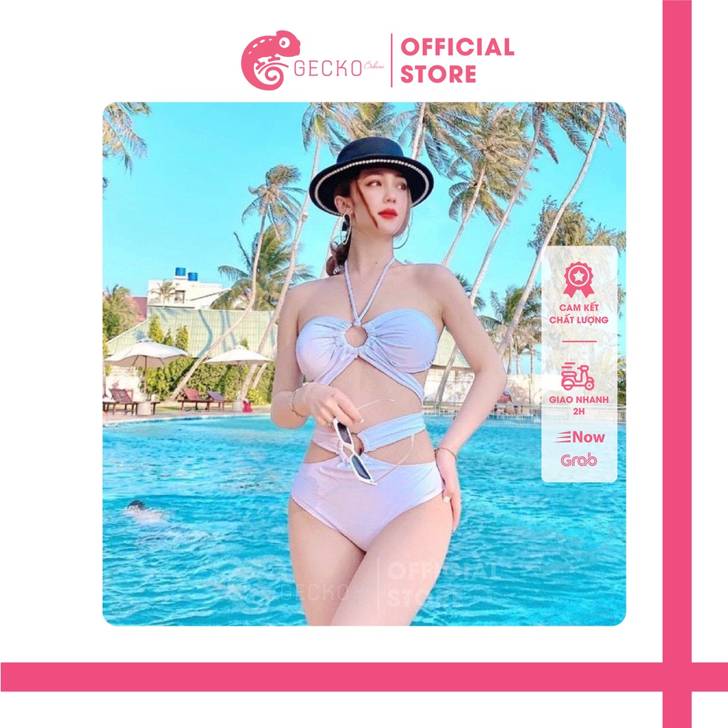 Bikini Đồ Bơi 2 Mảnh Khoen Tròn Kèm Dây GK0235 (Ảnh Thật, Nhiều Màu)