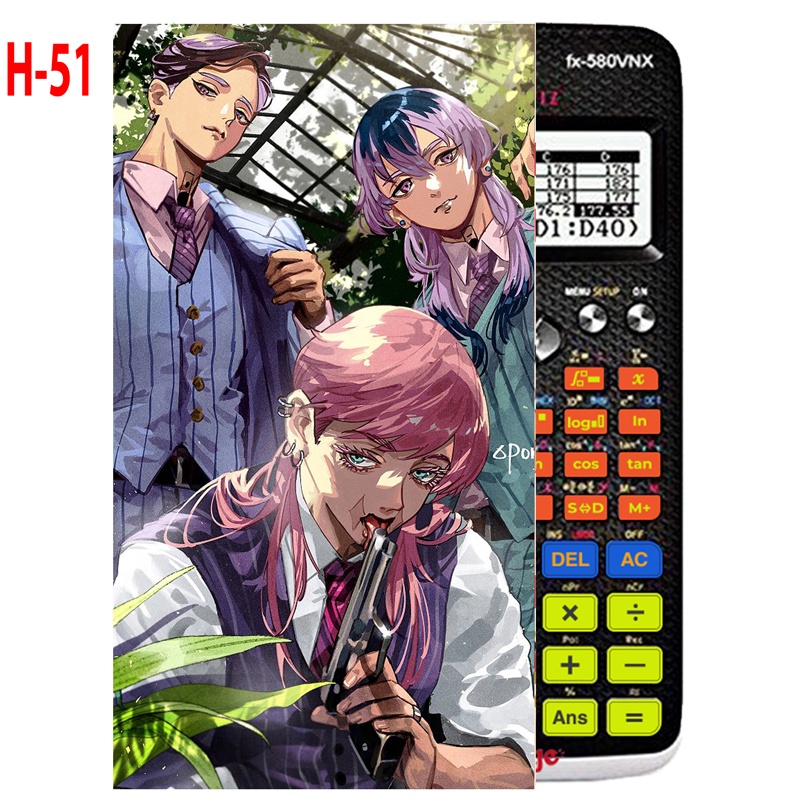 Decal Máy tính CASIO fx570, fx580...anime Tokyo Revengers