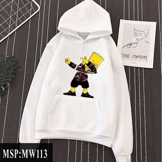 [HOT] 🍁 Áo hoodie thời trang unisex hình simpson cực ngầu cho nam nữ Chất đẹp nỉ bông cao cấp giá rẻ