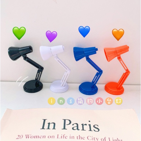 Đèn đọc sách mini DL21 đèn bàn retro xinh xắn