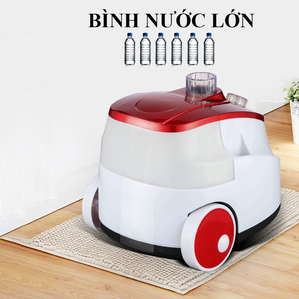 Bàn là hơi nước gia đình kiểu đứng cao cấp.Bàn ủi hơi nước đứng công suất 1800W, dung tích 2L, cảm biến nhiệt thông minh