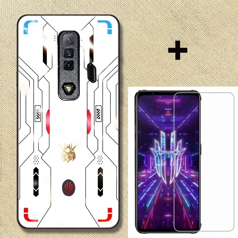 Ốp ĐiệN ThoạI KiểU KíNh CườNg LựC 9H Cho Nubia Red Magic 7S Pro NX709S NX679S Red Magic 7 Pro NX709J NX679J