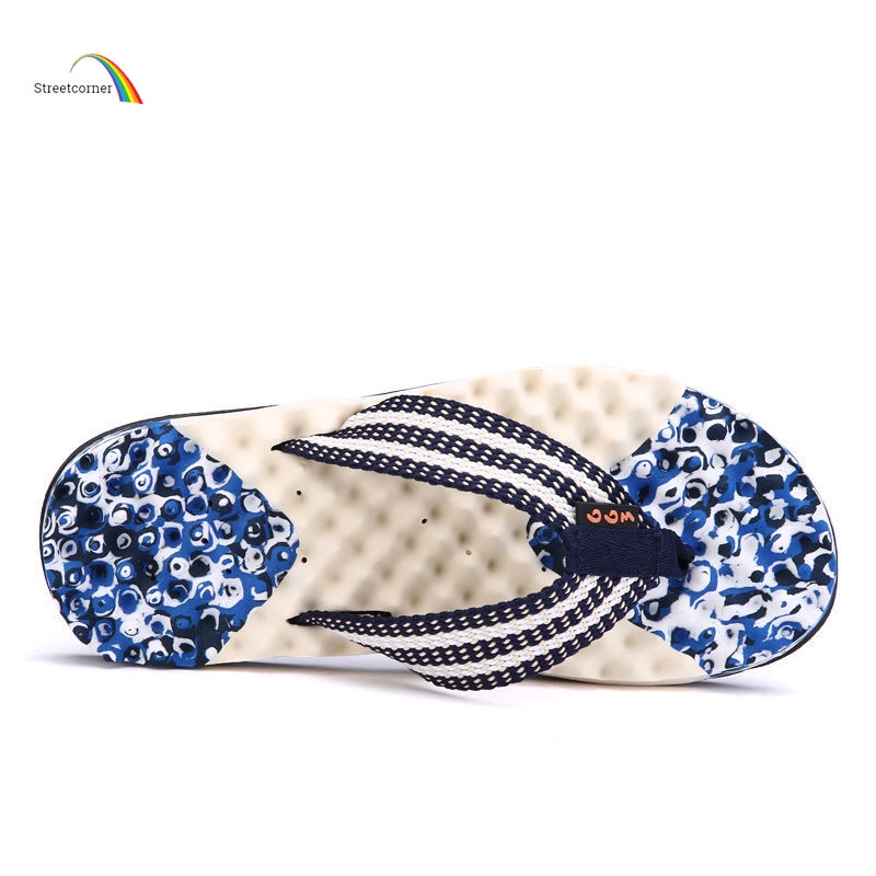 Dép Xỏ Ngón Mát Xa Chân Mùa Hè Phong Cách Hàn Quốc Thời Trang Dành Cho Nam