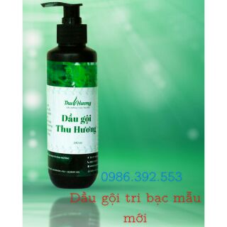 Dầu gội làm đen tóc thu hương ( chai gội)
