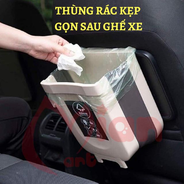 [TRỢ GIÁ] THÙNG RÁC KẸP TỦ GẤP GỌN TIỆN LỢI - MIAN MART