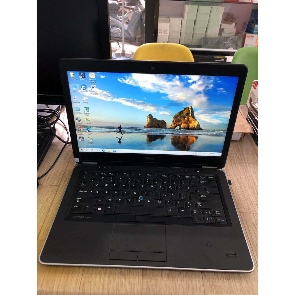 Laptop Dell Latitude E7440 Intel Core i7 4600 / Ram 8GB / SSD 240GB / Màn hình 14 inch - Máy đẹp 90% Bảo hành 01 tháng