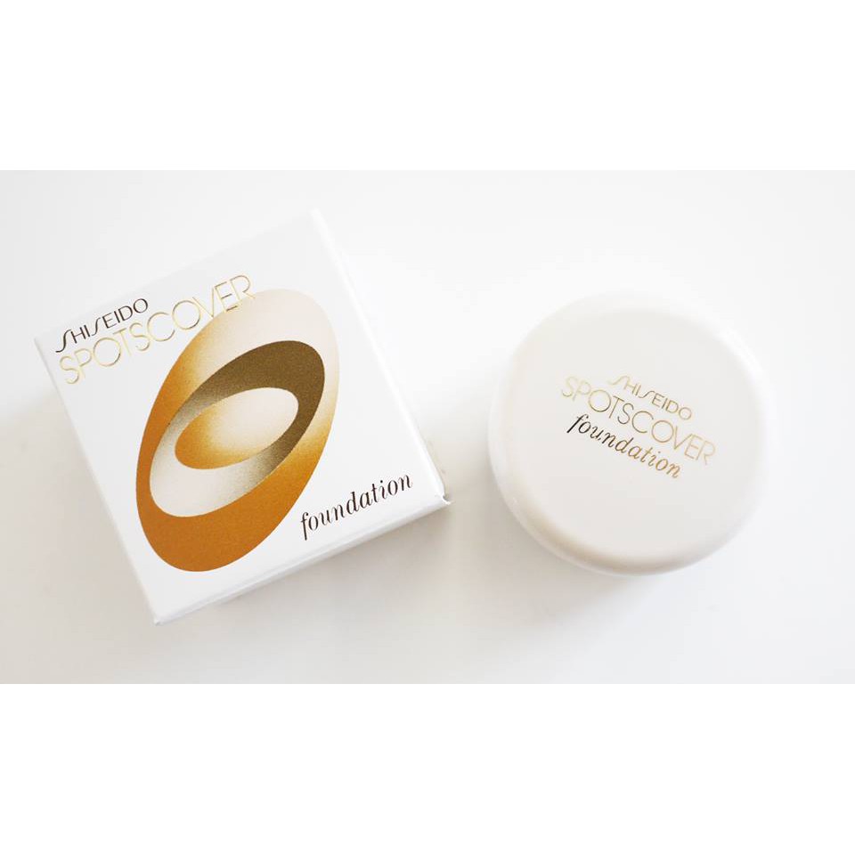Kem Che Khuyết Điểm Shiseido Spotscover Foundation S100 20g