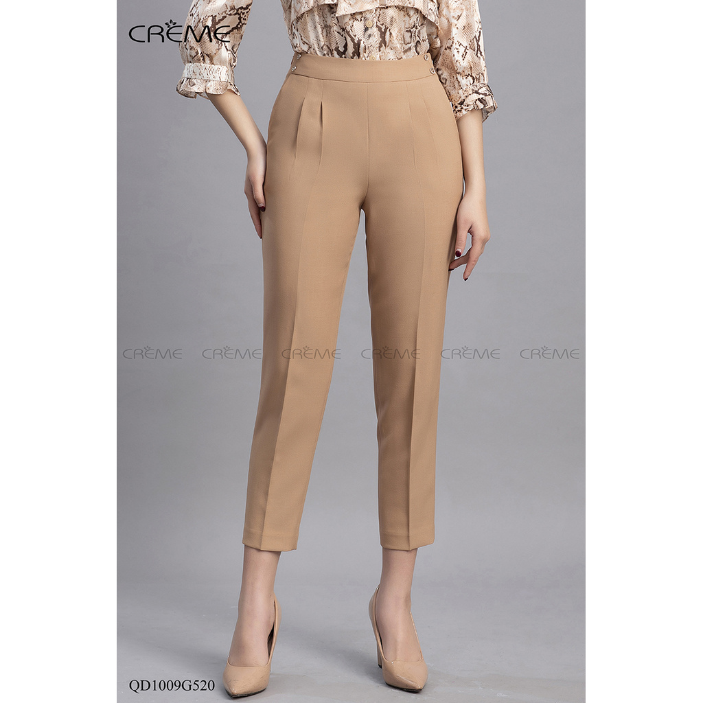 Quần tây tôn dáng siêu sang QD1009 CREME | BigBuy360 - bigbuy360.vn