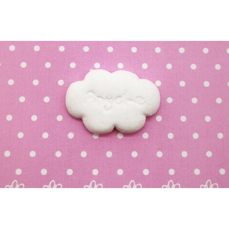 Charm đám mây thiên thần, sticker anime mini, đồ trang trí sổ slime Baby Sociu