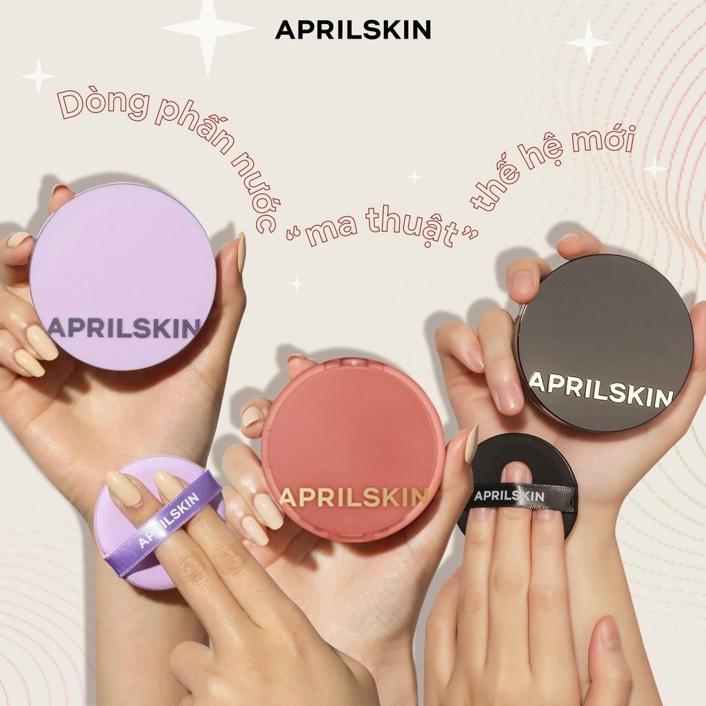 Phấn Nước Aprilskin Cushion [ TẶNG KÈM LÕI ] SPF50+ PA++++ 15g
