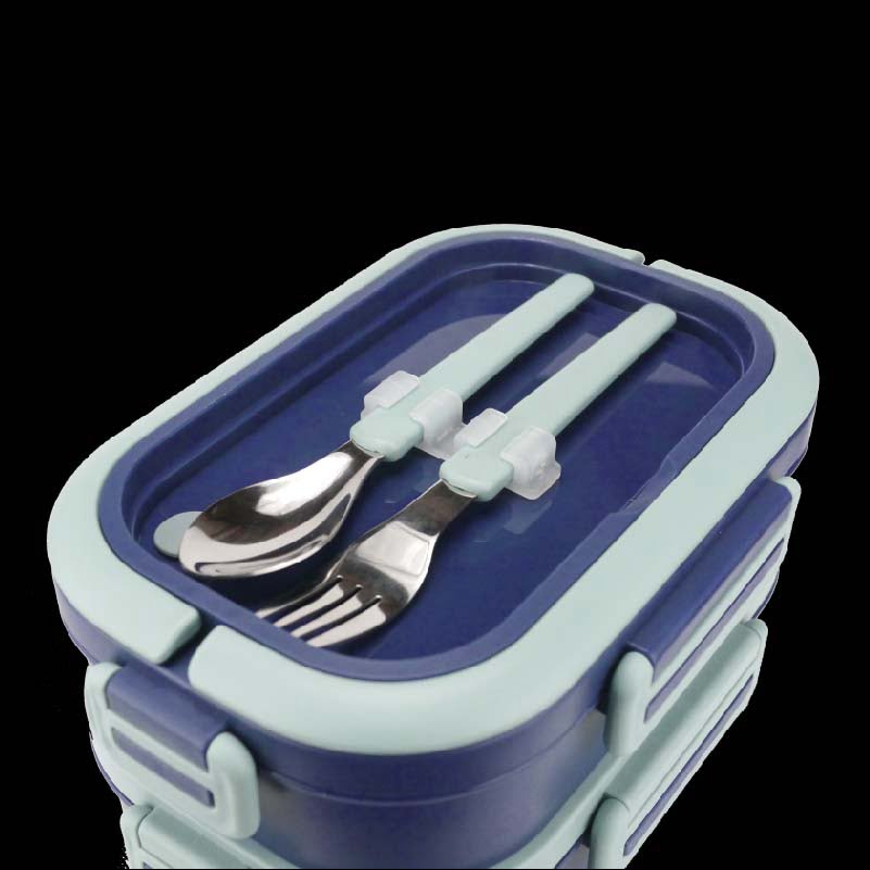 Cà men inox 304 18/10 La gourmet Save The Planet 2 ngăn 1650ml - 375957