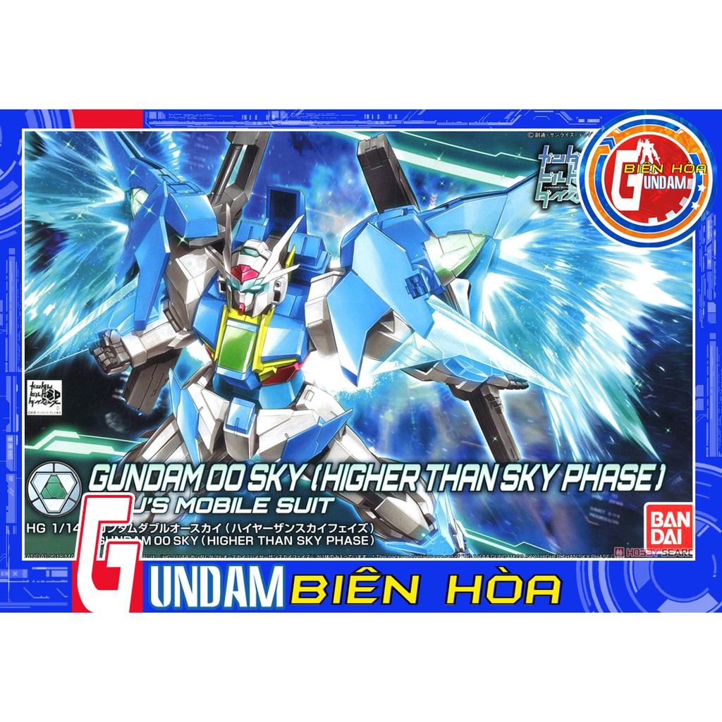 Bộ đồ chơi lắp ráp mô hình Gundam 00 SKY (higher than sky phase )