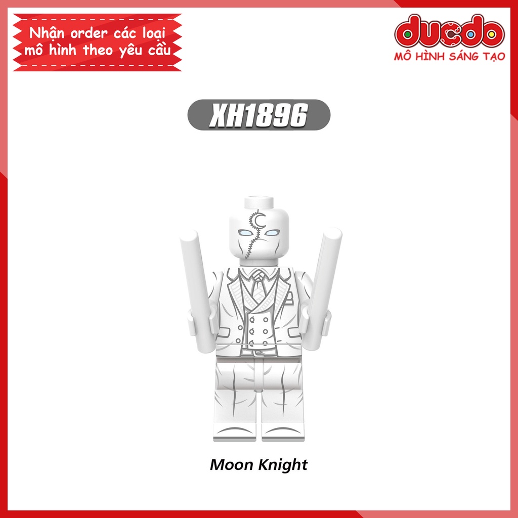 Minifigures các nhân vật Kỵ Sĩ Mặt Trăng Moon Knight Khonsu - Đồ chơi Lắp ghép Xếp hình Mini Mô hình X1895 X1896 X1897