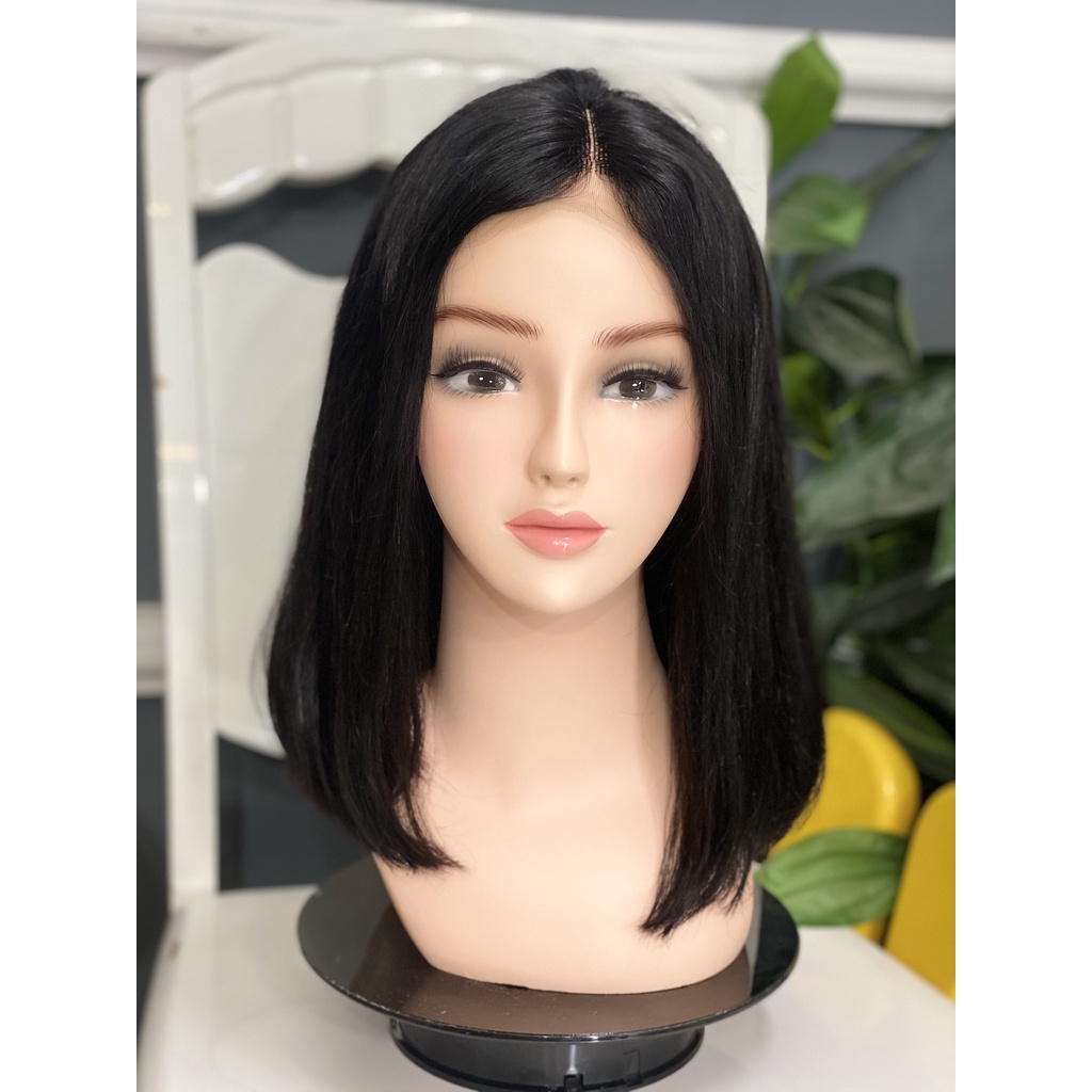 🔆 Tóc giả nữ làm từ sợi tóc thật nguyên đầu