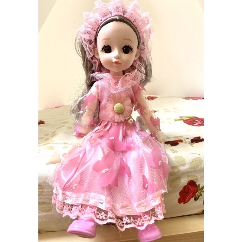 BÚP BÊ CÔNG CHÚA BARBIE LOẠI TO 30cm (mặc trang phục ngẫu nhiên)