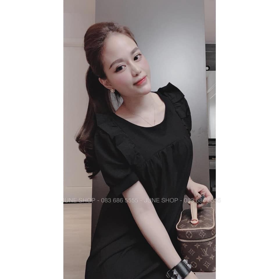 Váy Bầu Bigsize Thiết Kế Sở GUME Dáng Maxi Đuôi Cá Cánh Tiên Chất Vải Đũi Cao Cấp Mềm Mát size từ 40-100kg MB148