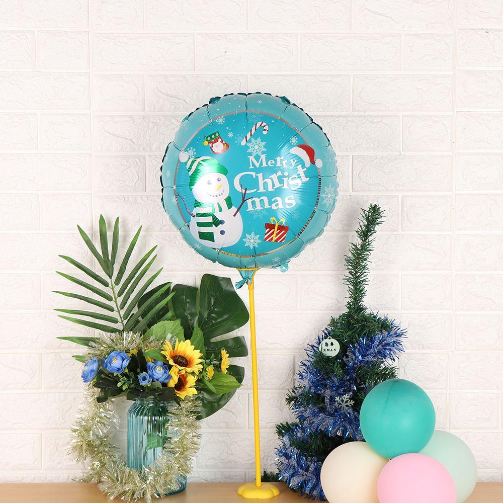 Set 5 Đồ Chơi Hình Ông Già Noel / Người Tuyết / Tuần Lộc 18 Inch Trang Trí Giáng Sinh