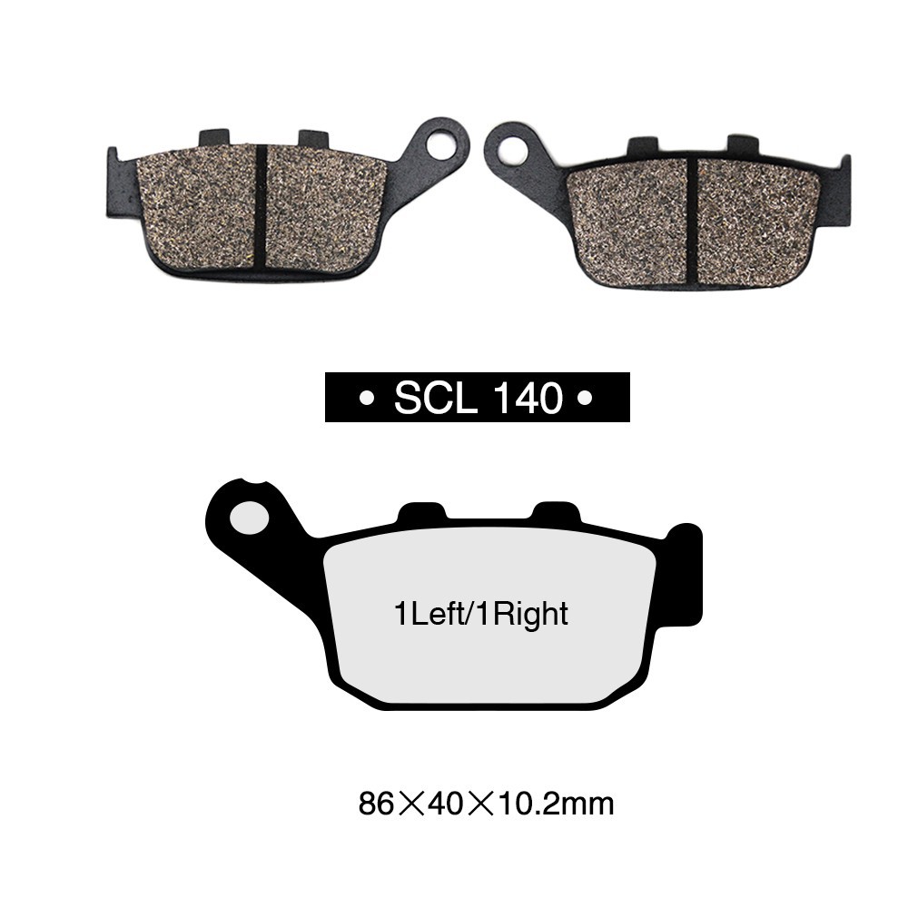 Bộ Má Phanh Trước Và Sau Cho Xe Mô Tô Honda Cb500X 2014 2015