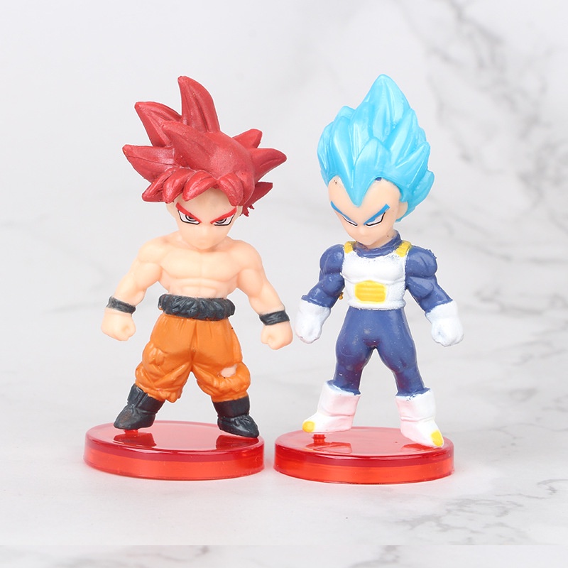 Bộ 16 mô hình nhân vật phim hoạt hình Dragon Ball